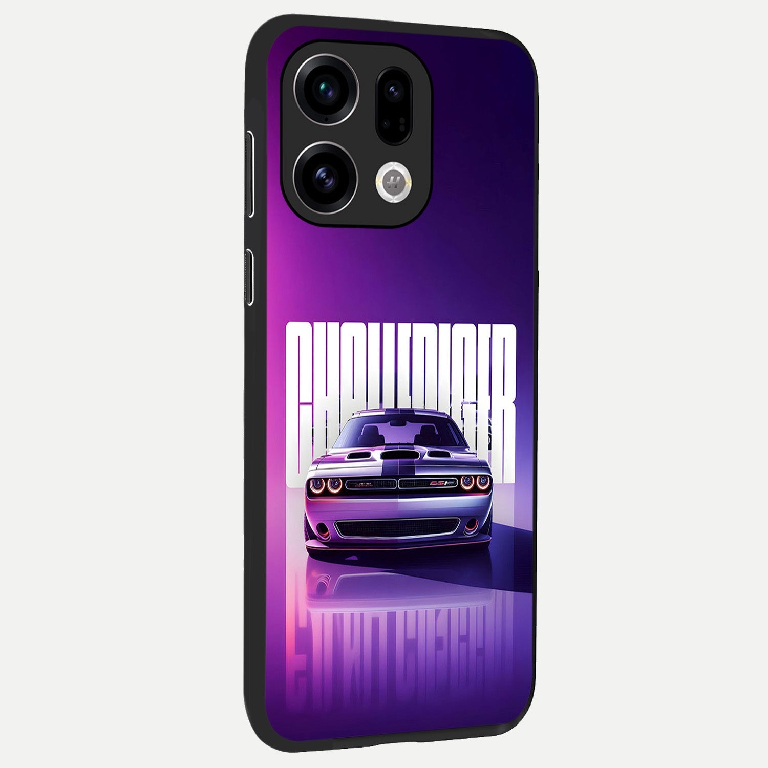  Midnight Muscle Ride back cover For Oppo Find X9 slim fit glass case with vibrant aesthetic design