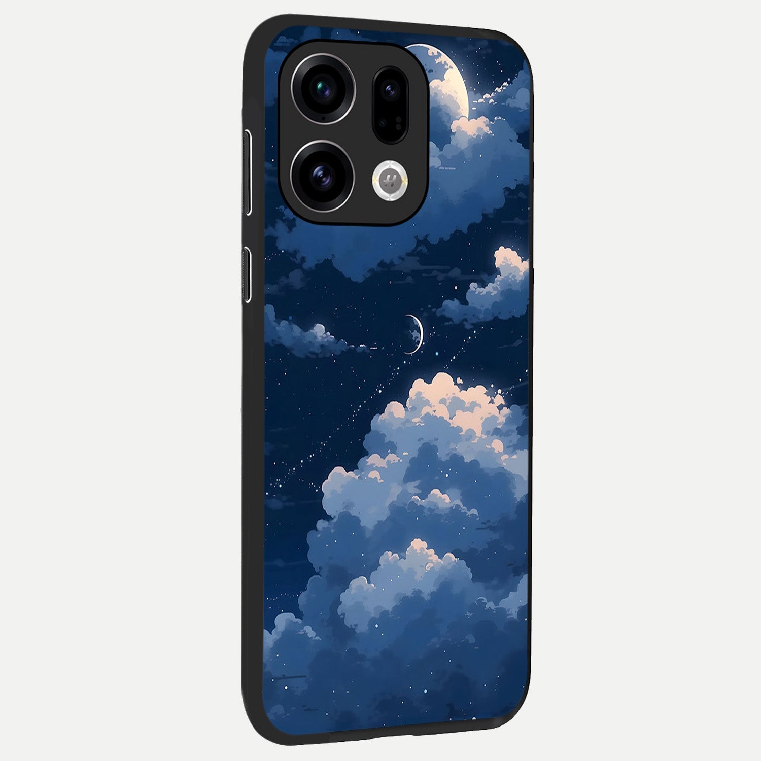  Moon Dream Haze back cover For Oppo Find X9 slim fit glass case with vibrant aesthetic design