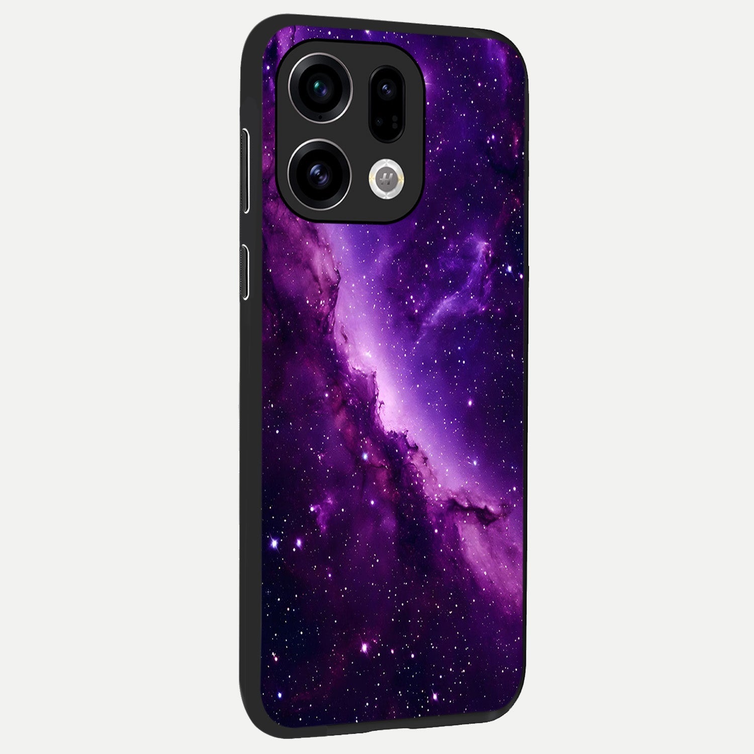  Purple Shade Sky back cover For Oppo Find X9 slim fit glass case with vibrant aesthetic design