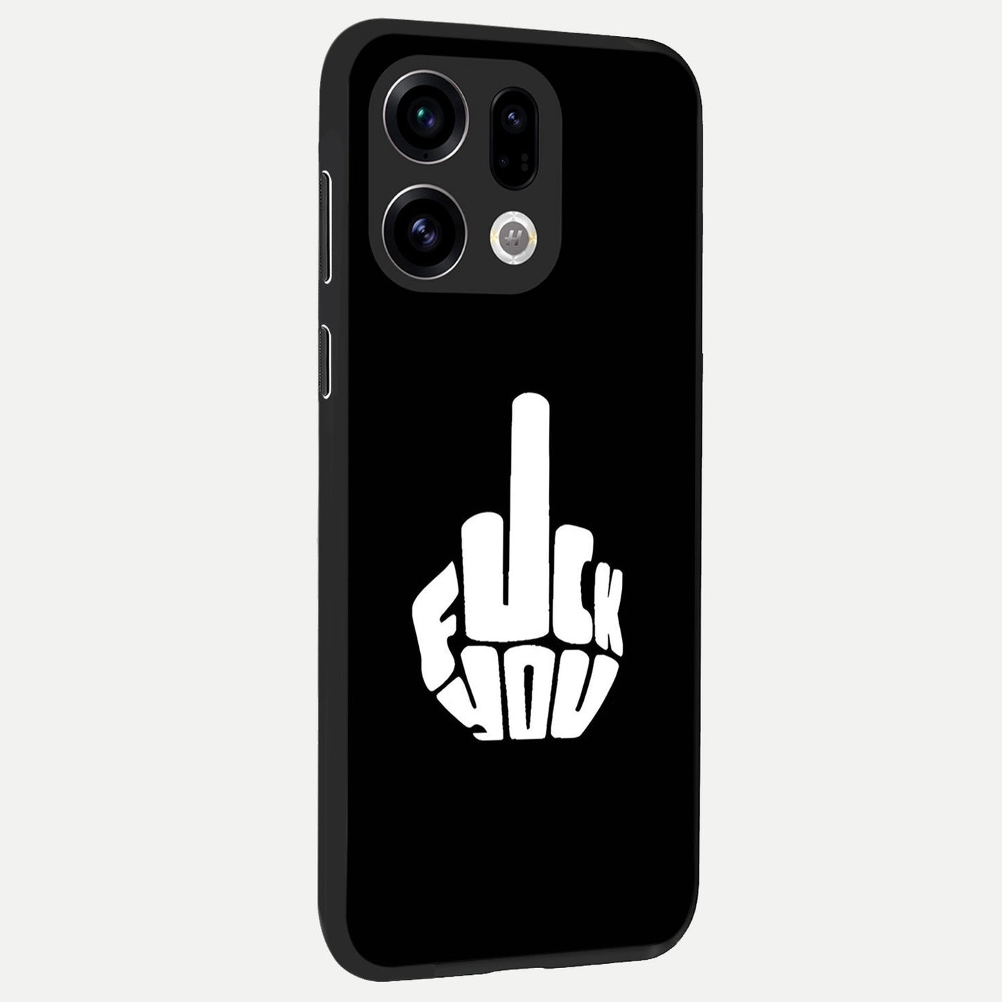  Rebel Mode On back cover For Oppo Find X9 slim fit glass case with vibrant aesthetic design