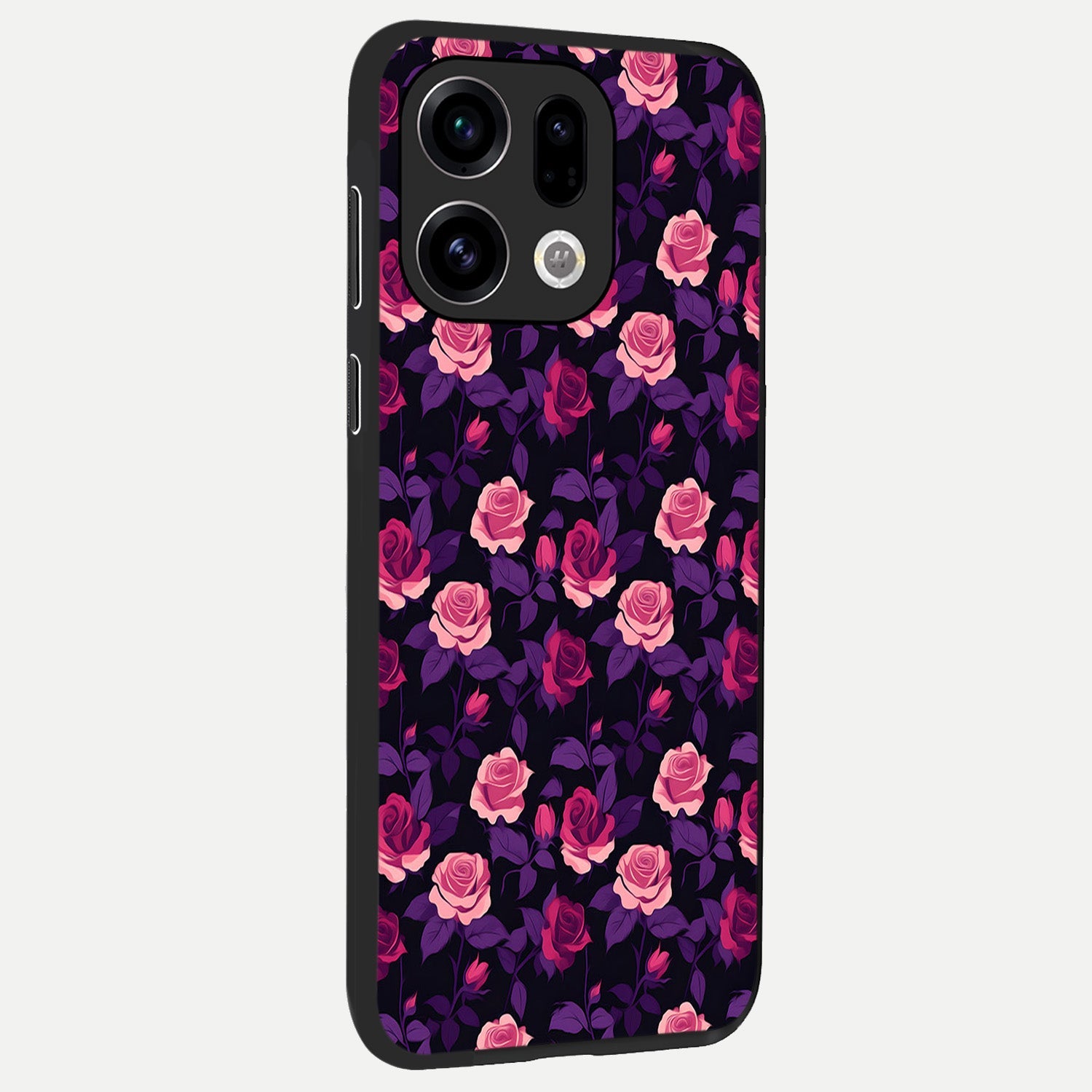  Rose Garden Twilight back cover For Oppo Find X9 slim fit glass case with vibrant aesthetic design