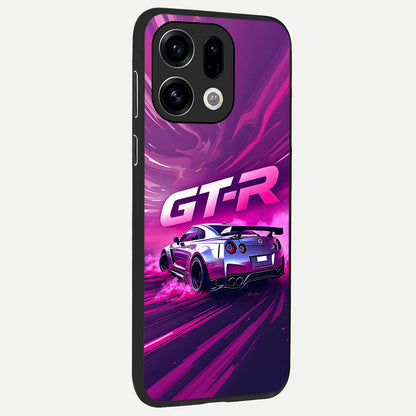  Speed Drift Legend back cover For Oppo Find X9 slim fit glass case with vibrant aesthetic design
