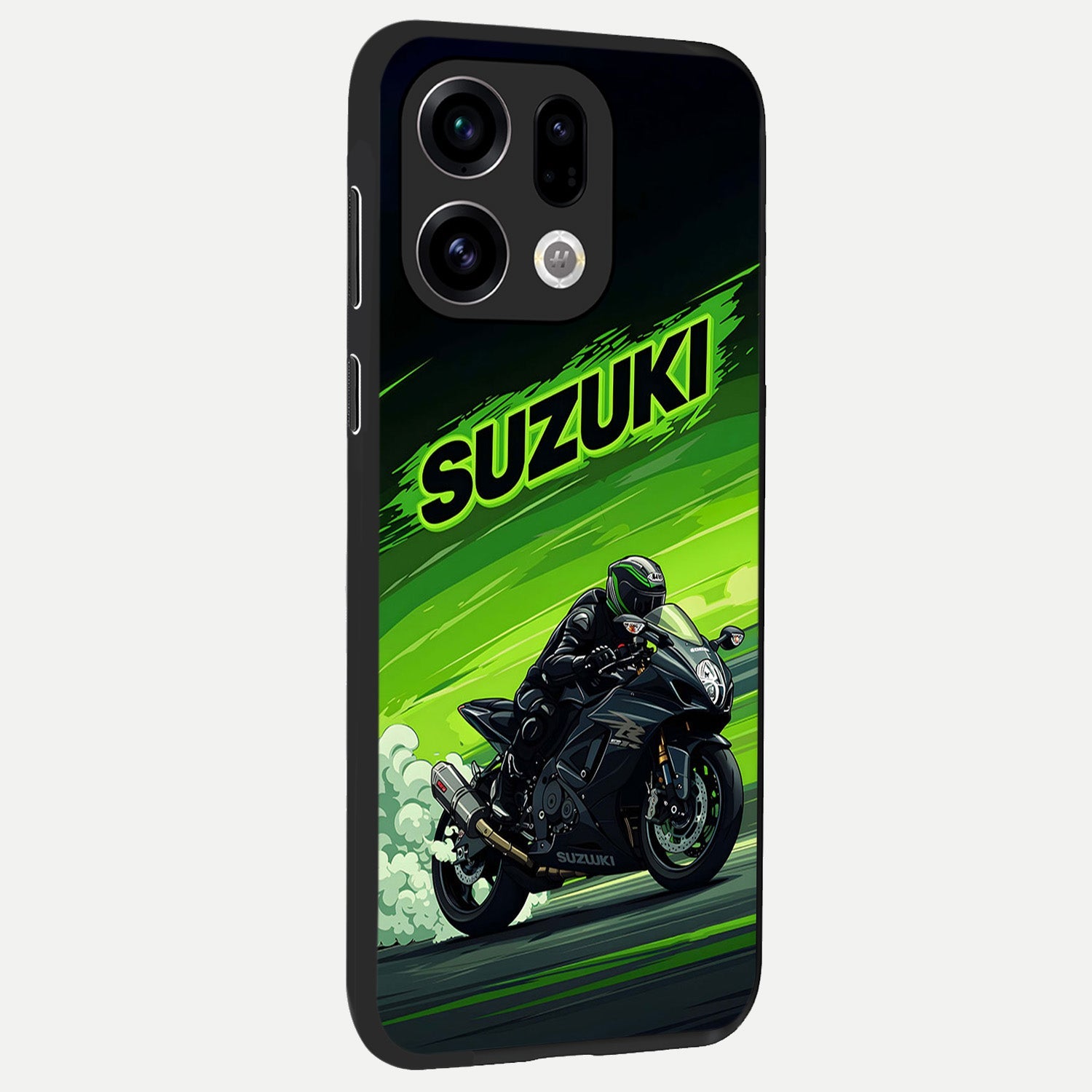  Suzuki Speed Beast back cover For Oppo Find X9 slim fit glass case with vibrant aesthetic design