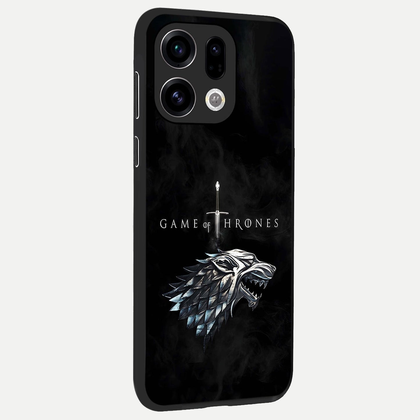  Throne Wolf Legacy back cover For Oppo Find X9 slim fit glass case with vibrant aesthetic design
