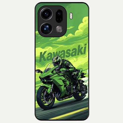  Greenery Sky Glass Case For Oppo Find X9 Pro back cover – full design glossy printed glass finish