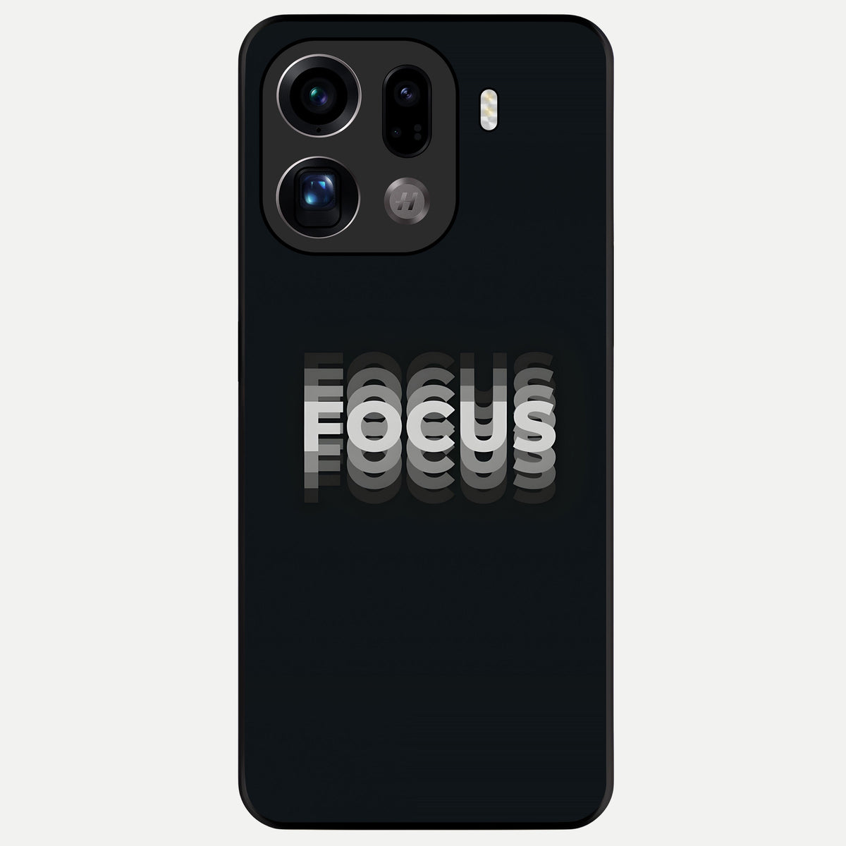  Mono Focus Vision Glass Case For Oppo Find X9 Pro back cover – full design glossy printed glass finish