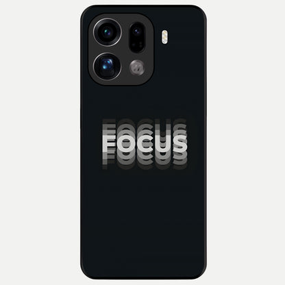  Mono Focus Vision Glass Case For Oppo Find X9 Pro back cover – full design glossy printed glass finish