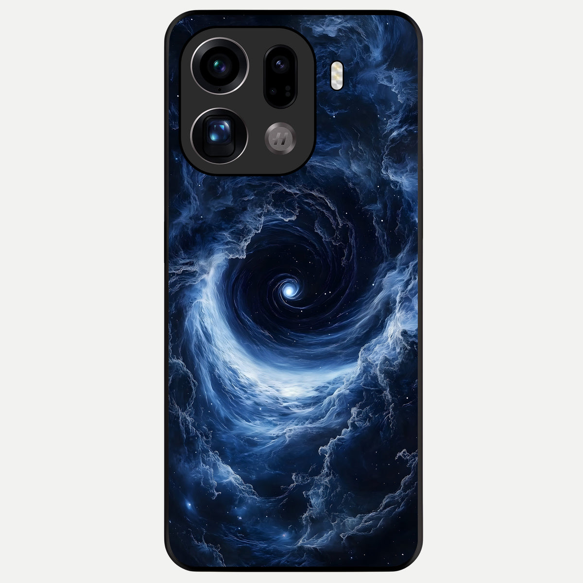  Stunning Galaxy Glass Case For Oppo Find X9 Pro back cover – full design glossy printed glass finish