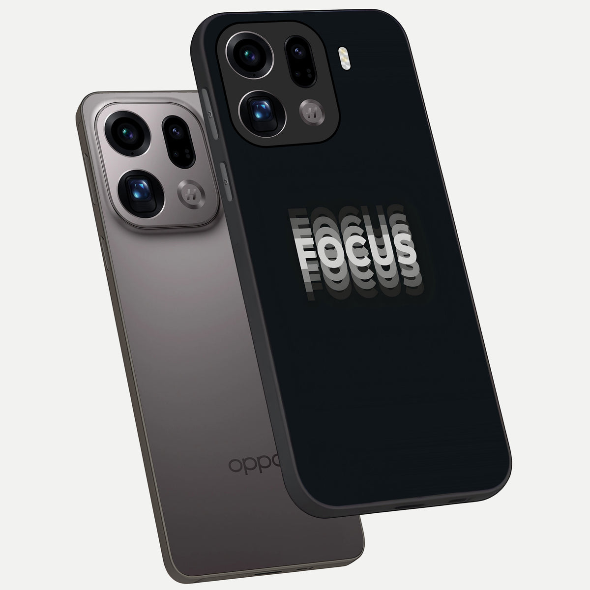  Mono Focus Vision phone case For Oppo Find X9 Pro showing premium glass back cover with detailed artwork