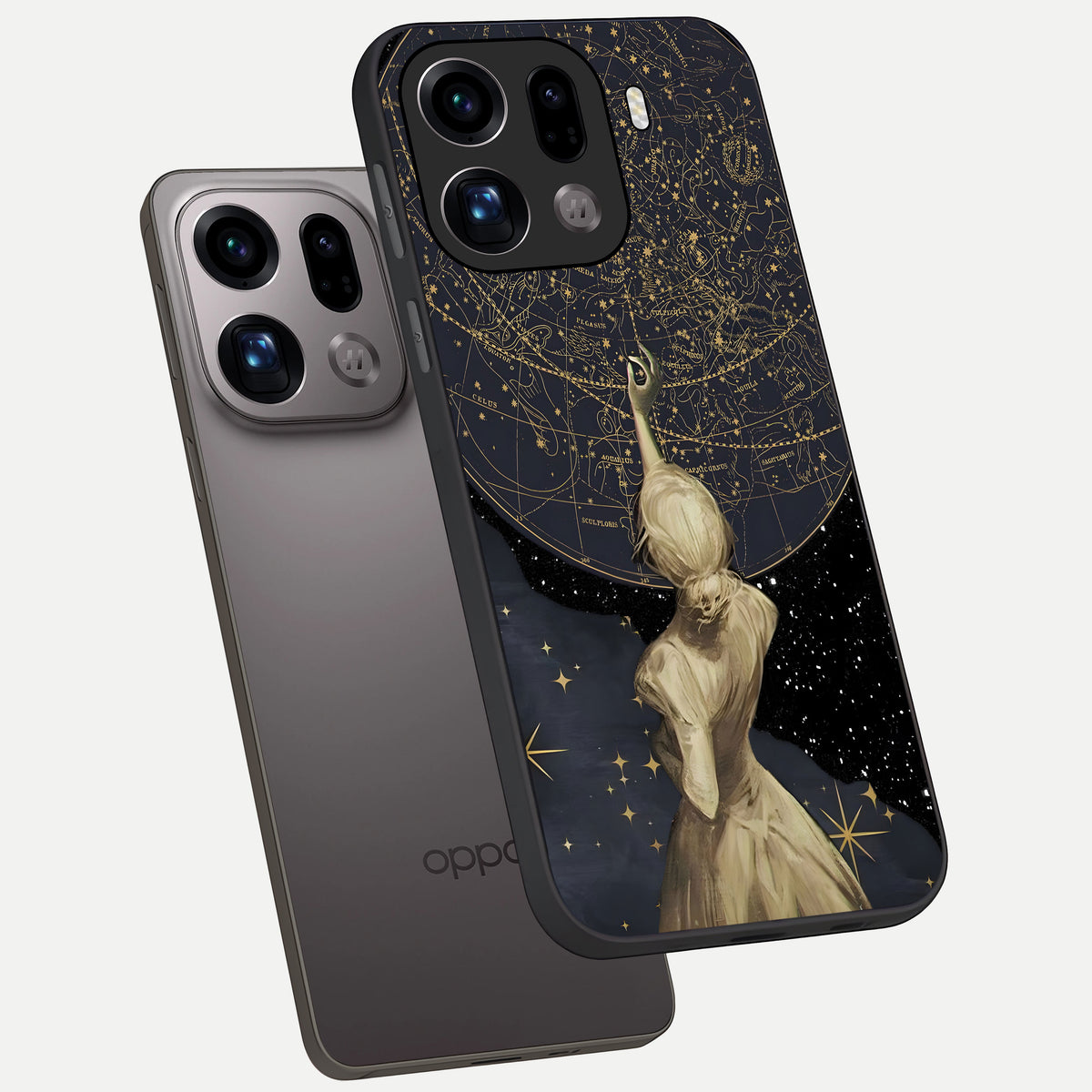  Taylor Swift Girl phone case For Oppo Find X9 Pro showing premium glass back cover with detailed artwork