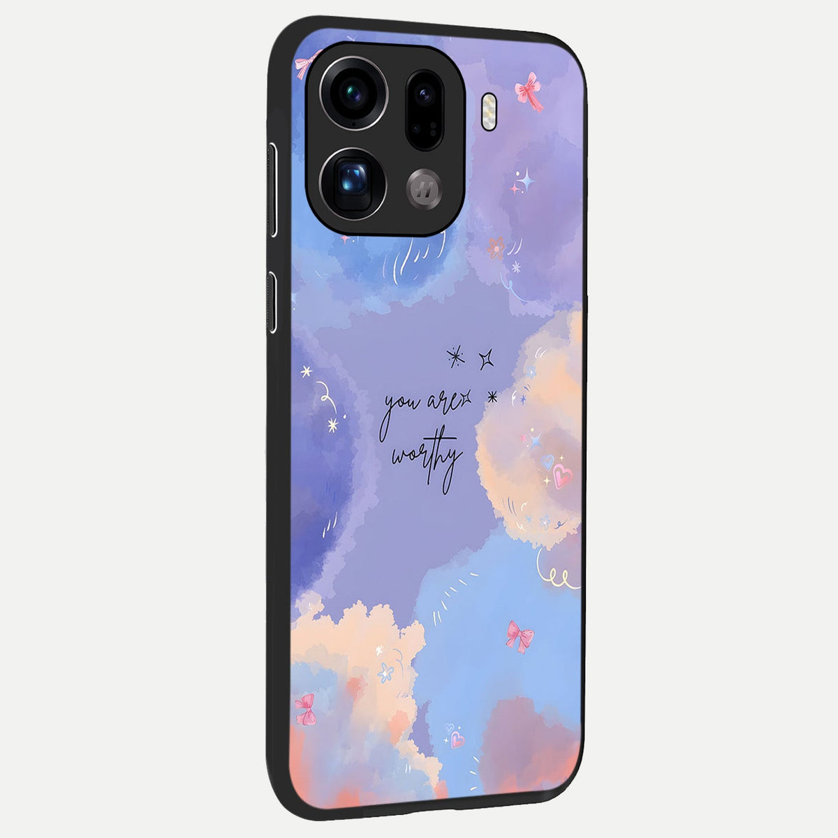  Celestial Cloud Magic back cover For Oppo Find X9 Pro slim fit glass case with vibrant aesthetic design