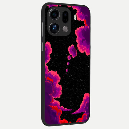  Galaxy Dream Frame back cover For Oppo Find X9 Pro slim fit glass case with vibrant aesthetic design