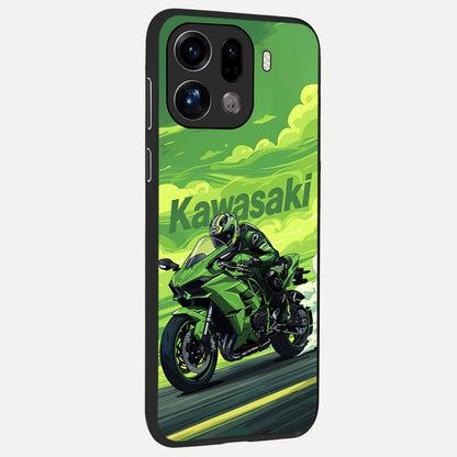  Greenery Sky back cover For Oppo Find X9 Pro slim fit glass case with vibrant aesthetic design