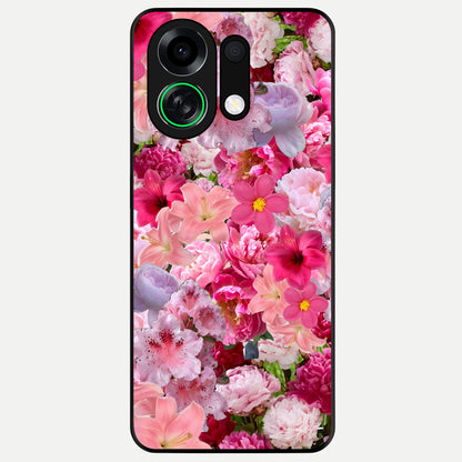  Bloom Crush Fantasy Glass Case For Oppo K13 Turbo back cover – full design glossy printed glass finish