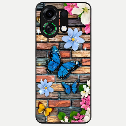  Brick Bloom Flight Glass Case For Oppo K13 Turbo back cover – full design glossy printed glass finish