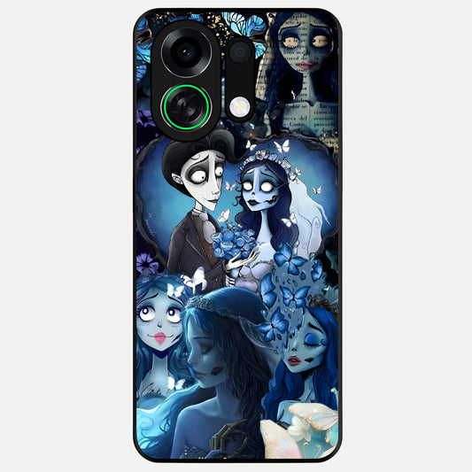  Butterfly Ghost Soul Glass Case For Oppo K13 Turbo back cover – full design glossy printed glass finish