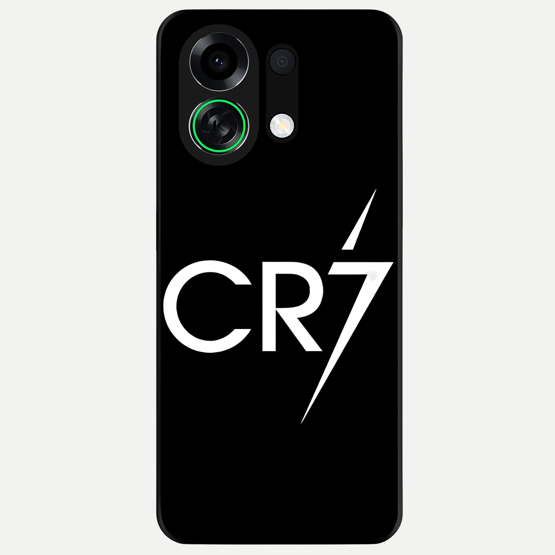  CR7 Elite Strike Glass Case For Oppo K13 Turbo back cover – full design glossy printed glass finish