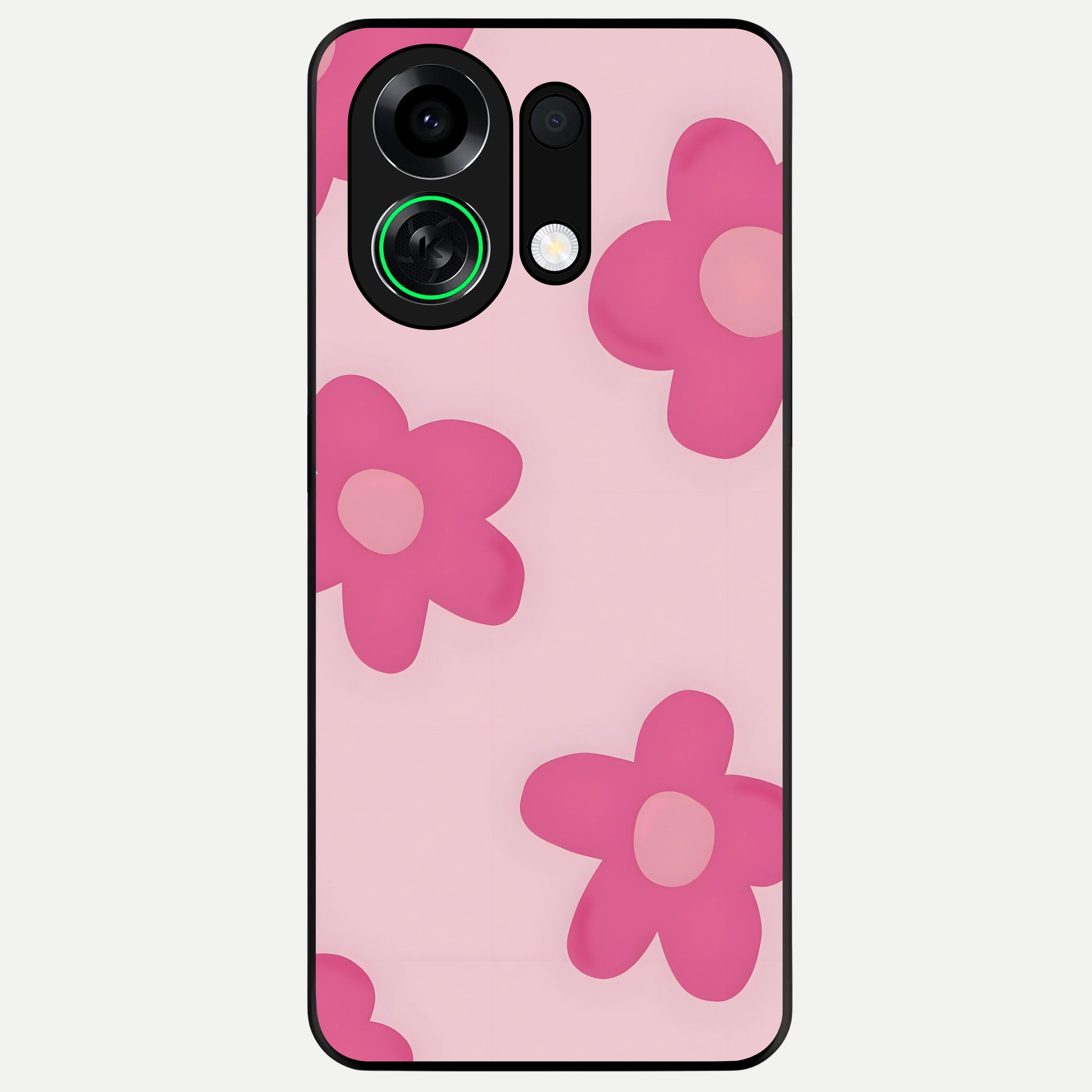  Candy Bloom Dreams Glass Case For Oppo K13 Turbo back cover – full design glossy printed glass finish