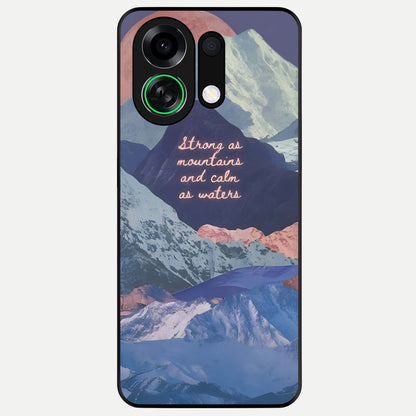  Celestial Mountain Calm Glass Case For Oppo K13 Turbo back cover – full design glossy printed glass finish