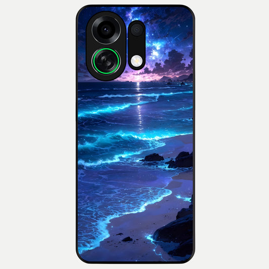  Classic Damn Look Glass Case For Oppo K13 Turbo back cover – full design glossy printed glass finish