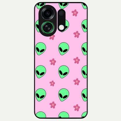  Cosmic Cute Crush Glass Case For Oppo K13 Turbo back cover – full design glossy printed glass finish