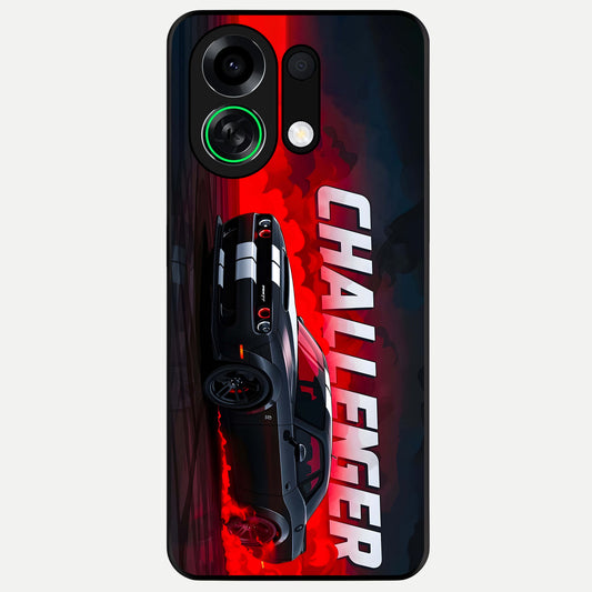  Crimson Challenger Fury Glass Case For Oppo K13 Turbo back cover – full design glossy printed glass finish