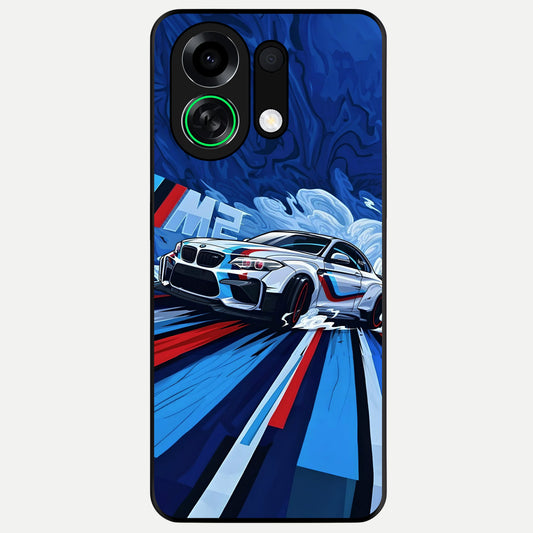  Drift Power Rush Glass Case For Oppo K13 Turbo back cover – full design glossy printed glass finish