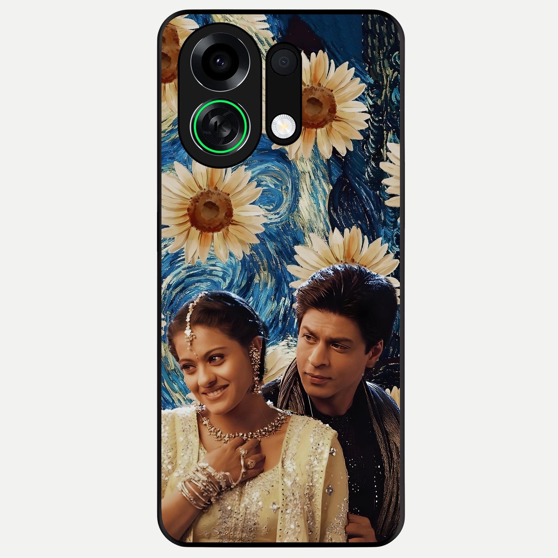  Eternal Love Story Glass Case For Oppo K13 Turbo back cover – full design glossy printed glass finish