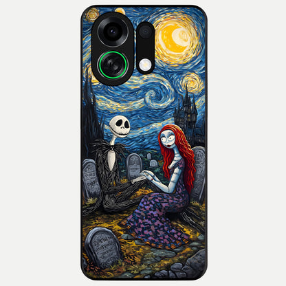  Eternal Night Love Glass Case For Oppo K13 Turbo back cover – full design glossy printed glass finish