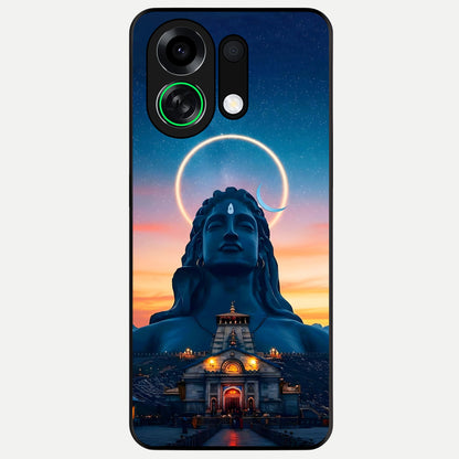  Eternal Shiva Aura Glass Case For Oppo K13 Turbo back cover – full design glossy printed glass finish