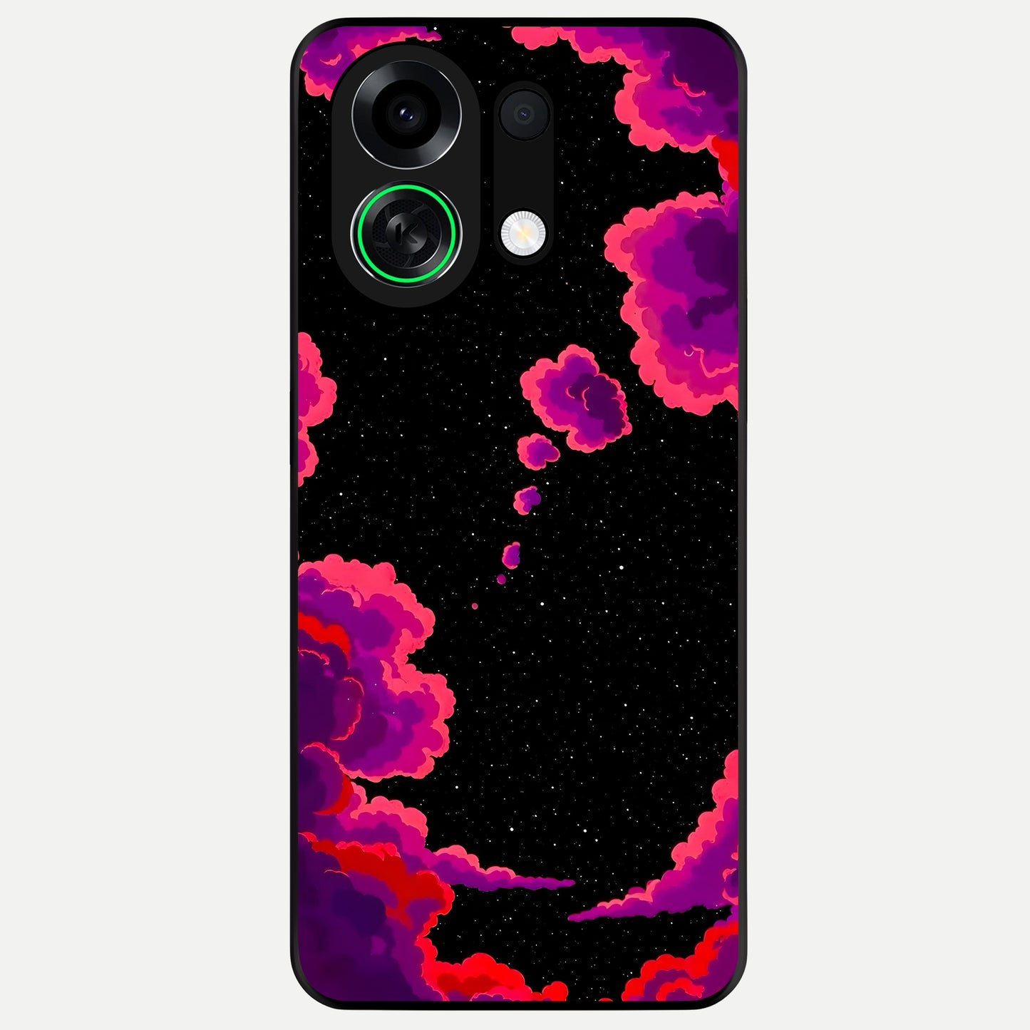  Galaxy Dream Frame Glass Case For Oppo K13 Turbo back cover – full design glossy printed glass finish