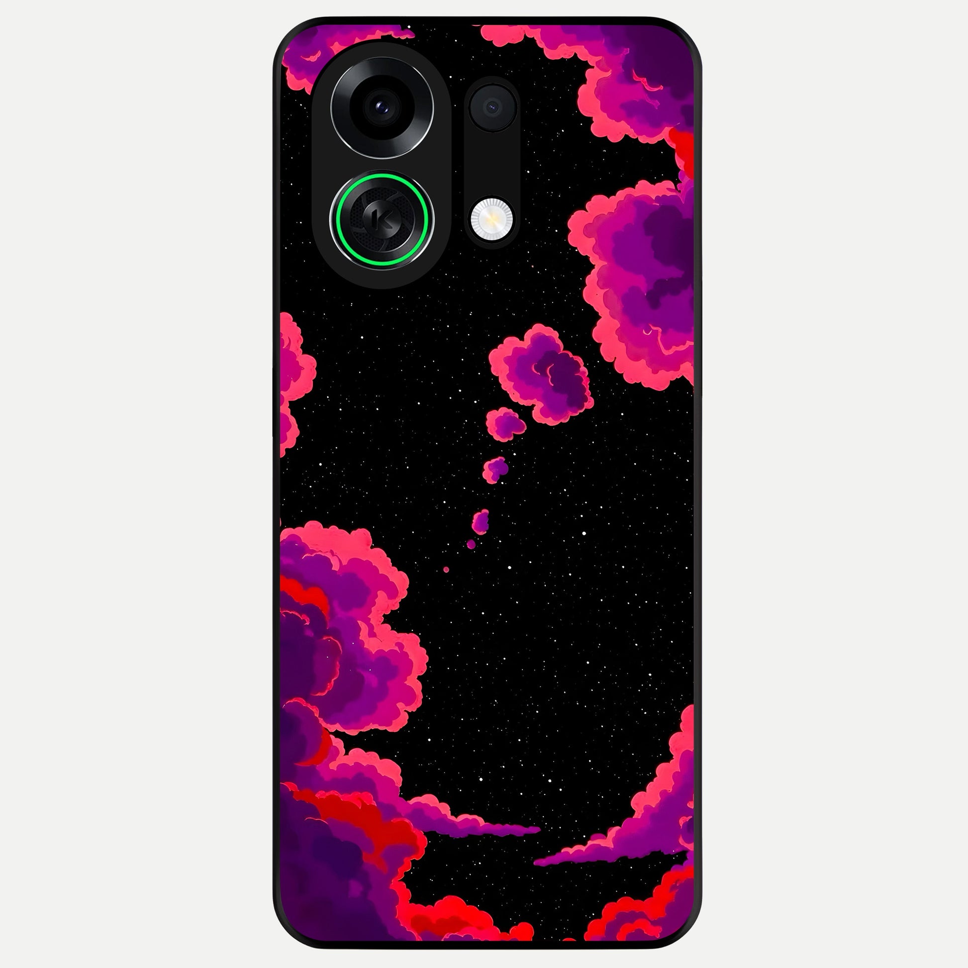  Galaxy Dream Frame Glass Case For Oppo K13 Turbo back cover – full design glossy printed glass finish