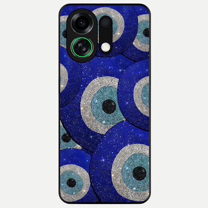  Galaxy Eye Flow Glass Case For Oppo K13 Turbo back cover – full design glossy printed glass finish