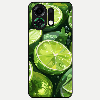  Green Kawasaki Glass Case For Oppo K13 Turbo back cover – full design glossy printed glass finish