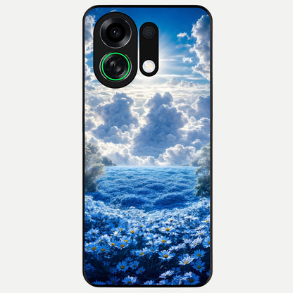  Heavenly Daisy Horizon Glass Case For Oppo K13 Turbo back cover – full design glossy printed glass finish