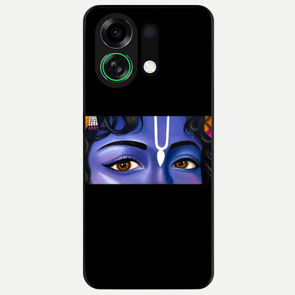  Krishna Eye Glass Case For Oppo K13 Turbo back cover – full design glossy printed glass finish