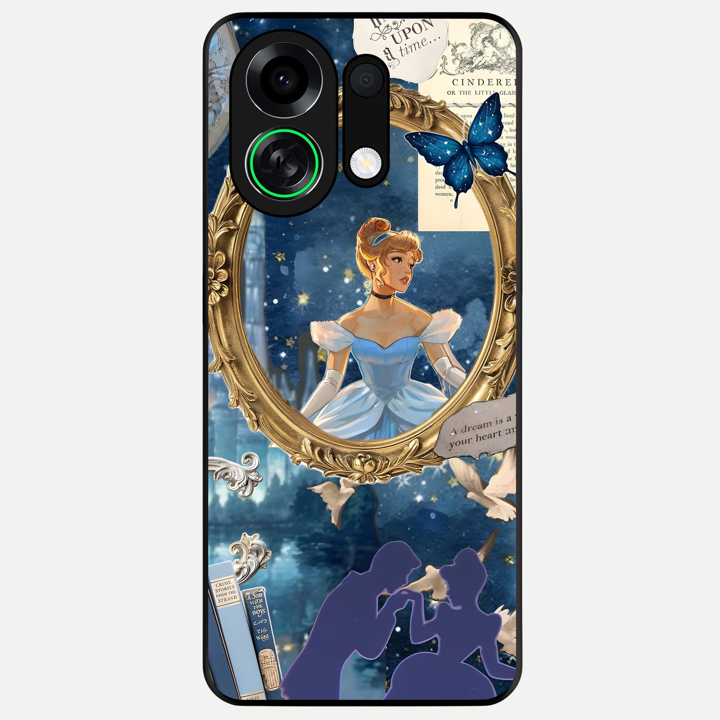  Midnight Queen Glass Case For Oppo K13 Turbo back cover – full design glossy printed glass finish