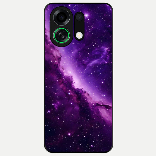  Purple Shade Sky Glass Case For Oppo K13 Turbo back cover – full design glossy printed glass finish