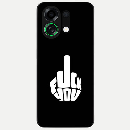  Rebel Mode On Glass Case For Oppo K13 Turbo back cover – full design glossy printed glass finish