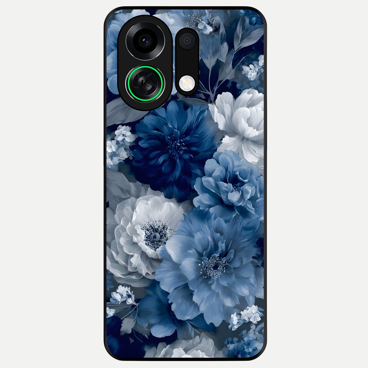  Royal Bloom Garden Glass Case For Oppo K13 Turbo back cover – full design glossy printed glass finish