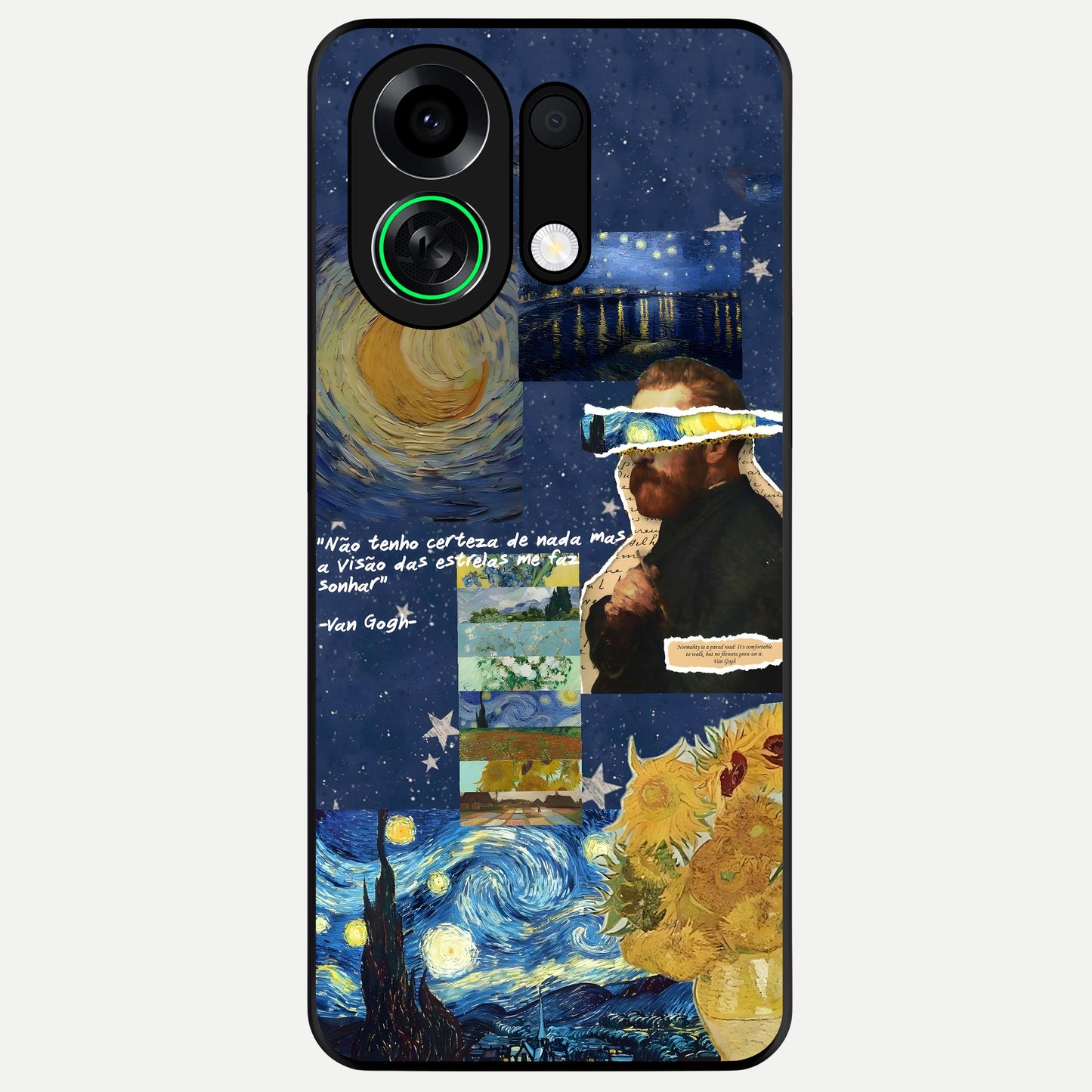  Starry Dream Vision Glass Case For Oppo K13 Turbo back cover – full design glossy printed glass finish