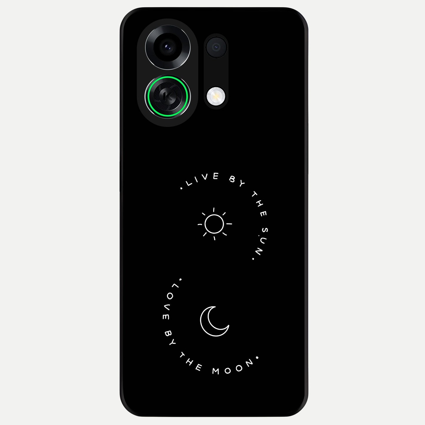  Sunflower Cat Art Glass Case For Oppo K13 Turbo back cover – full design glossy printed glass finish