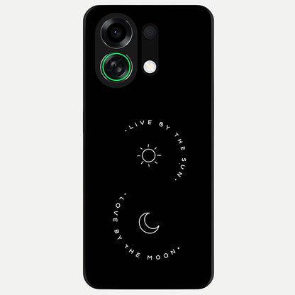  Sunflower Cat Art Glass Case For Oppo K13 Turbo back cover – full design glossy printed glass finish