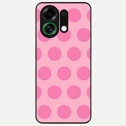  Sweet Dot Dreams Glass Case For Oppo K13 Turbo back cover – full design glossy printed glass finish