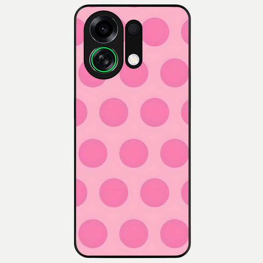  Sweet Dot Dreams Glass Case For Oppo K13 Turbo back cover – full design glossy printed glass finish