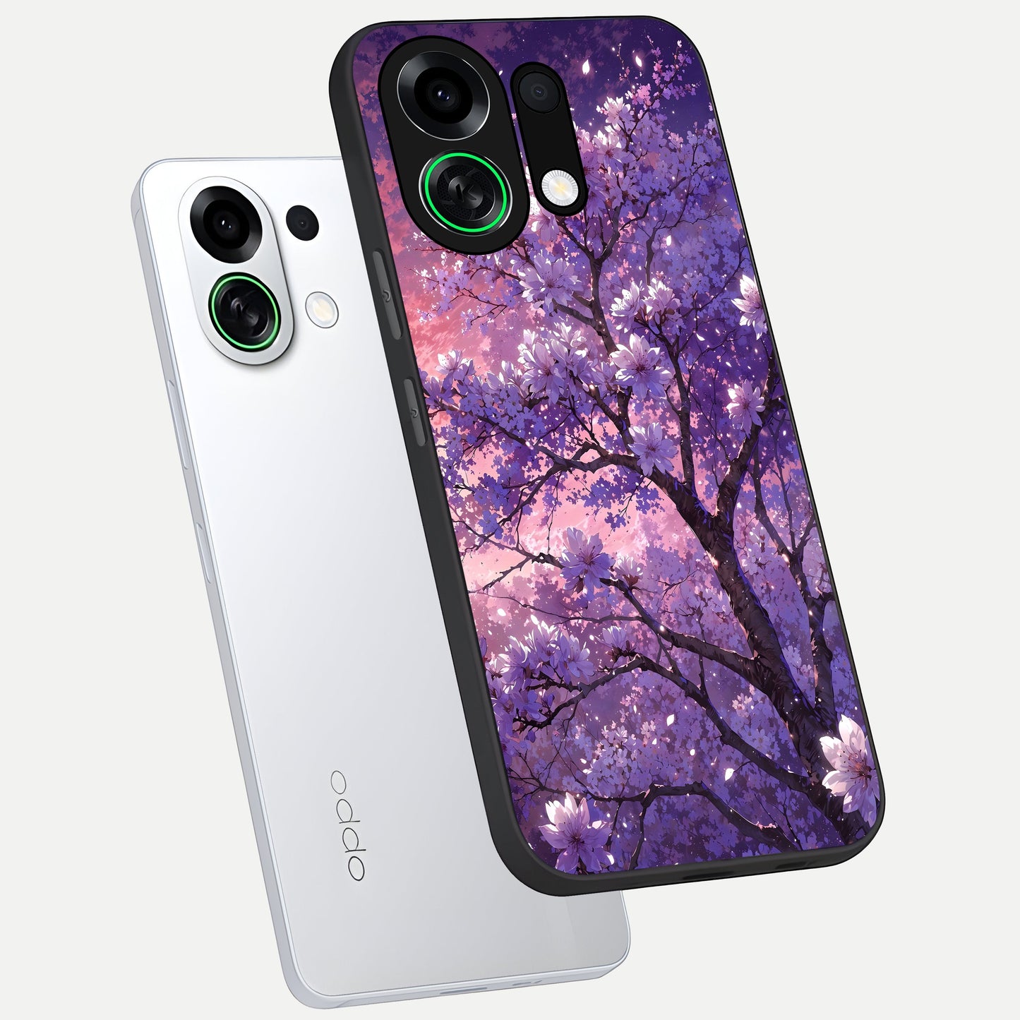  Blossom Tree phone case For Oppo K13 Turbo showing premium glass back cover with detailed artwork