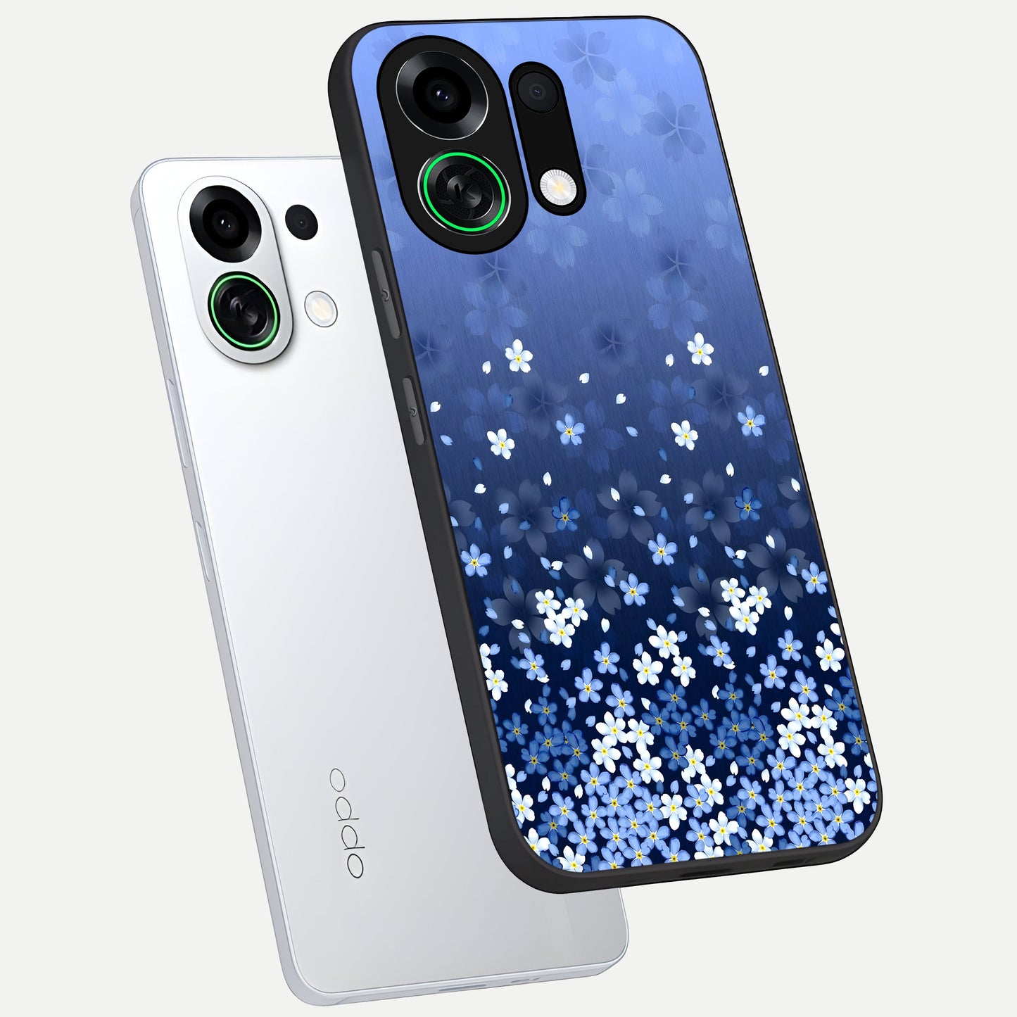 Blue Starry phone case For Oppo K13 Turbo showing premium glass back cover with detailed artwork