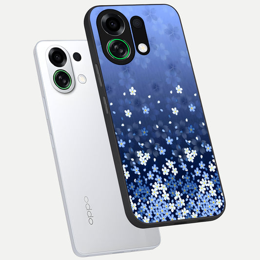  Blue Starry phone case For Oppo K13 Turbo showing premium glass back cover with detailed artwork
