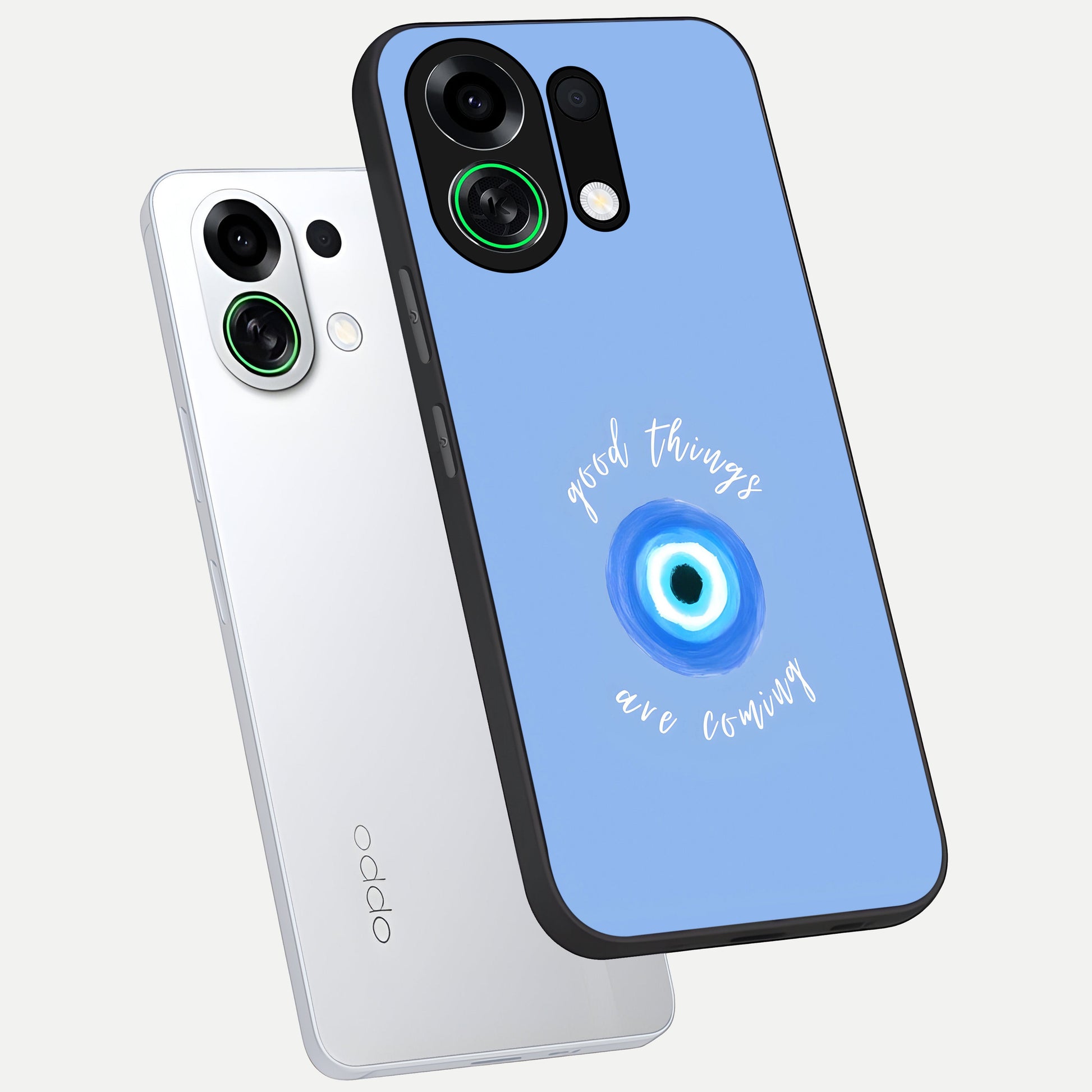  Bright Future Ahead phone case For Oppo K13 Turbo showing premium glass back cover with detailed artwork
