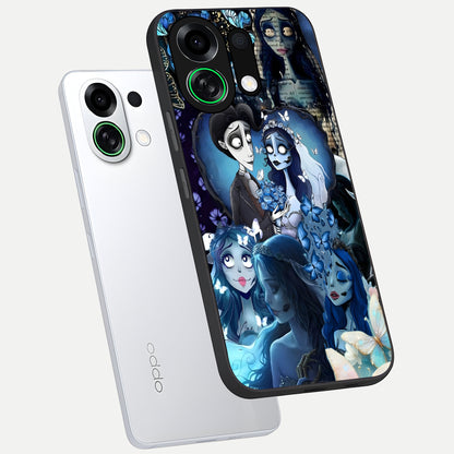  Butterfly Ghost Soul phone case For Oppo K13 Turbo showing premium glass back cover with detailed artwork